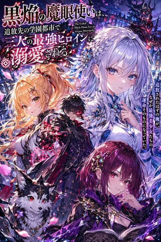 Example generated from “Anime Light Novel Cover with Typography”