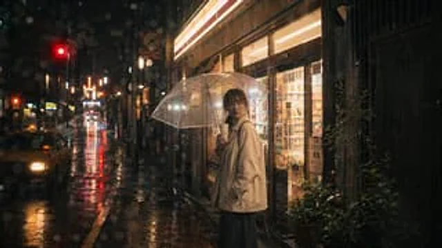 Example generated from “Rainy Tokyo Convenience Store Scene”