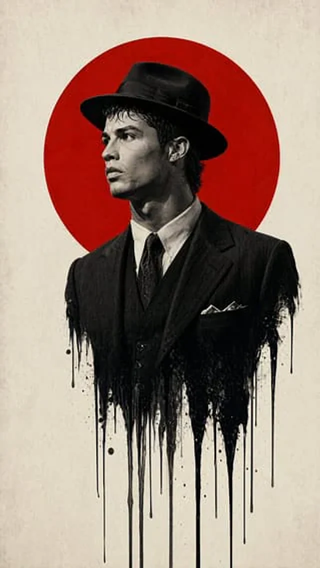Example generated from “Minimalist Film Noir Poster”