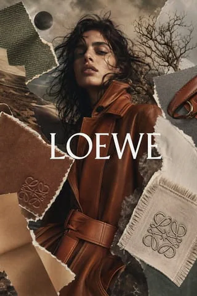 Example generated from “Luxury Fashion Torn-Paper Ad Collage”