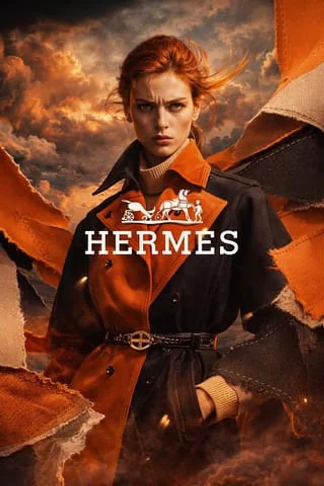 Example generated from “Luxury Fashion Ad Portrait”