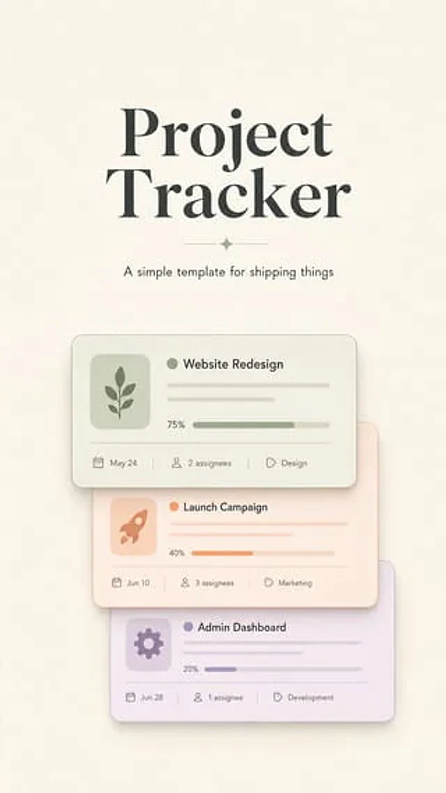 Example generated from “Notion Template Cover — Project Tracker”