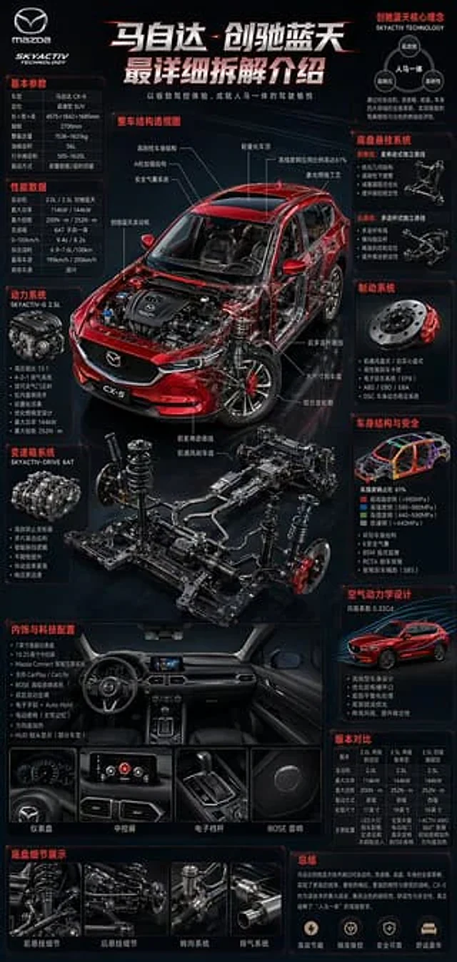 Example generated from “Professional Automotive Technical Infographic Prompt”