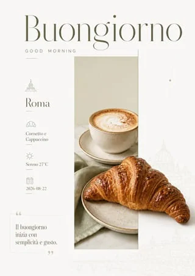 Example generated from “Minimalist Aesthetic Commercial Poster”