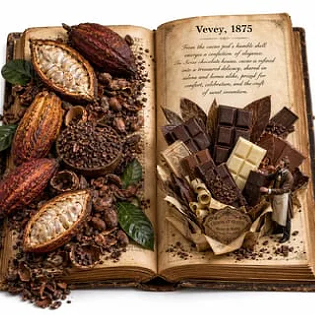 Example generated from “Edible History Pop-Up Chocolate Book”