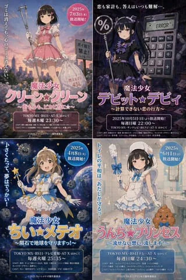 Example generated from “Surreal Japanese Anime Poster Prompt”