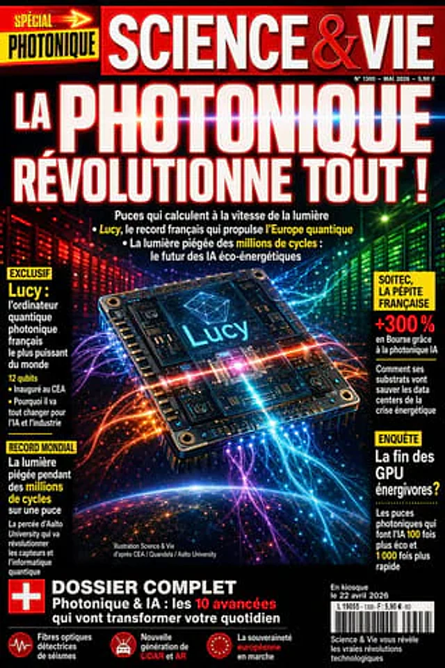Example generated from “Futuristic Photonics Magazine Cover”