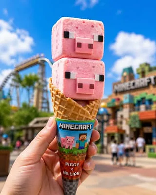 Example generated from “Co-branded IP Ice Cream Design”