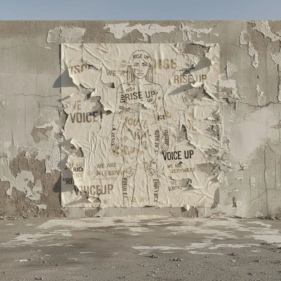 Wheatpaste Poster — bthnbdk · CC BY 4.0