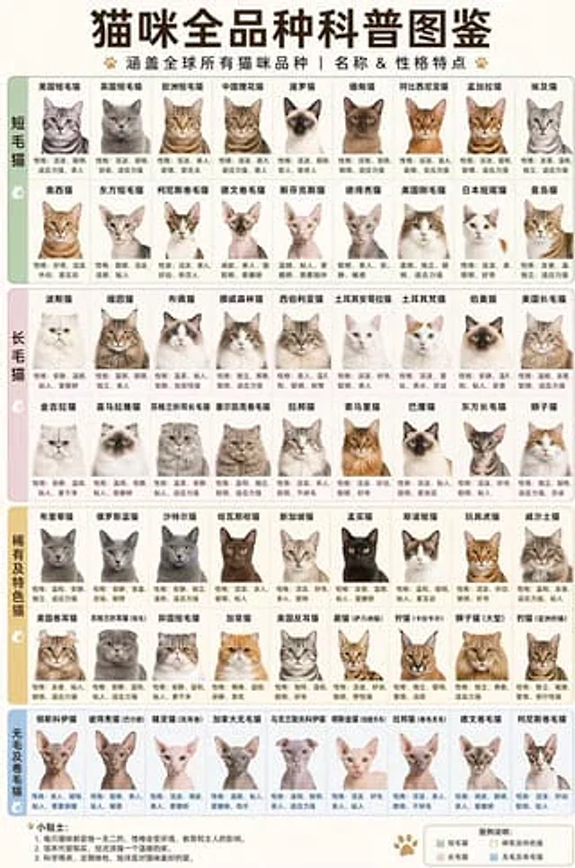 Example generated from “Comprehensive Cat Breed Infographic”