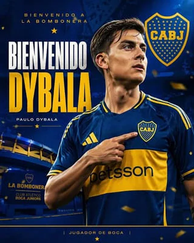 Example generated from “Boca Juniors Welcome Poster”