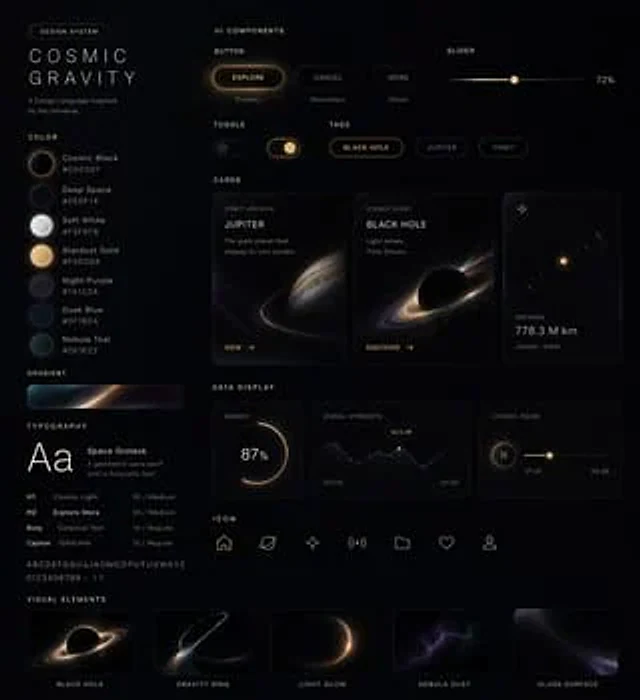 Example generated from “UI Design System Prompt”