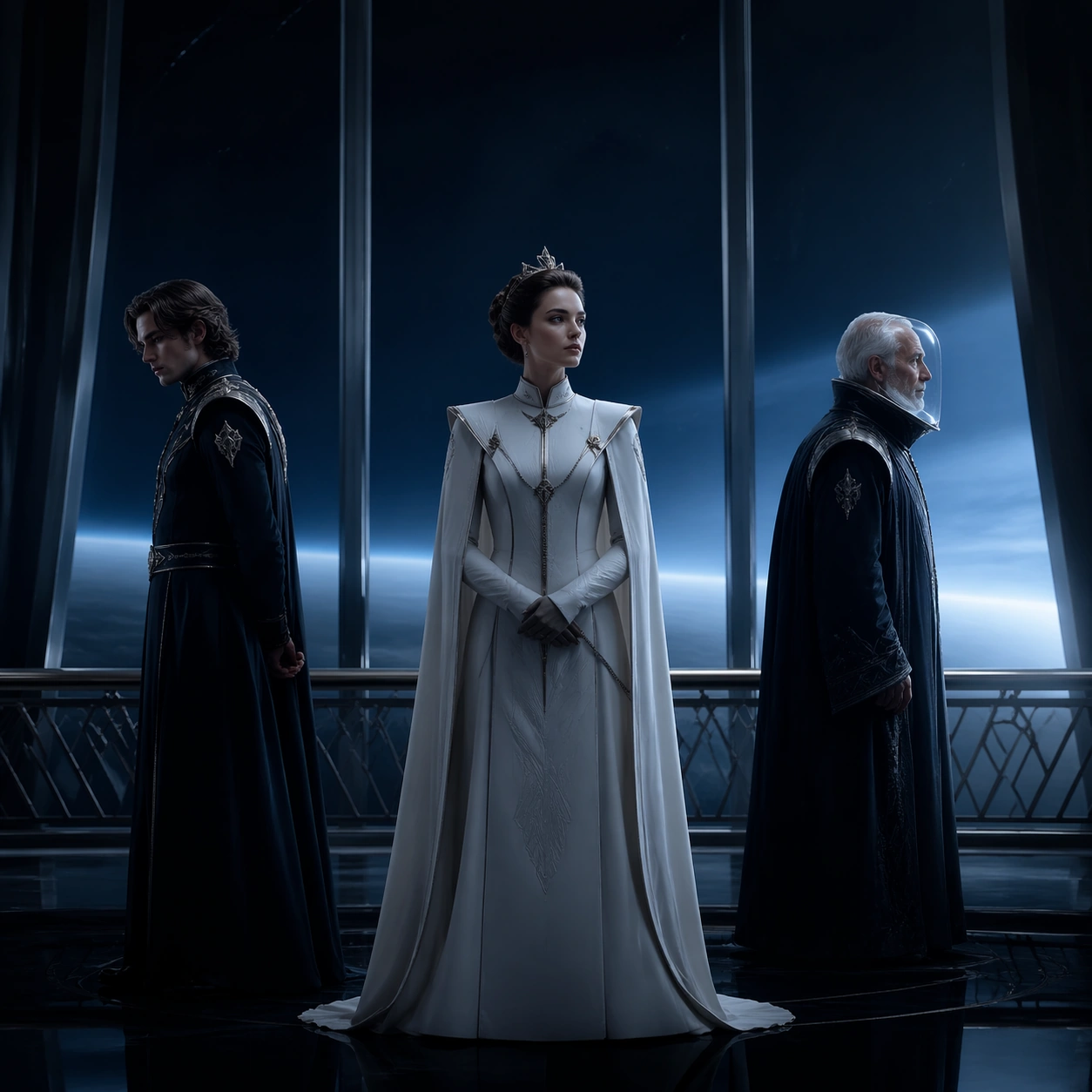 Orbital Royal Family Festival Poster — ChaosRealmsAI · MIT