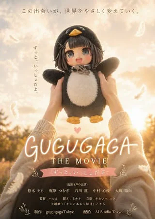 Example generated from “Warm Penguin Fantasy Movie Poster”