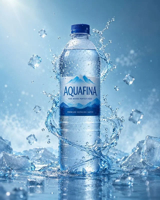Example generated from “Luxury Water Bottle Product Photography”