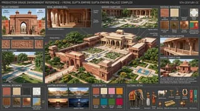 Example generated from “Gupta Palace Environment Reference Sheet”