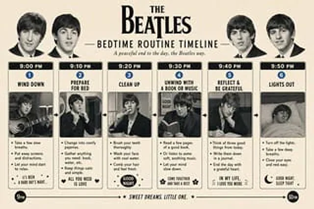 Example generated from “Themed Routine Timeline Infographic”