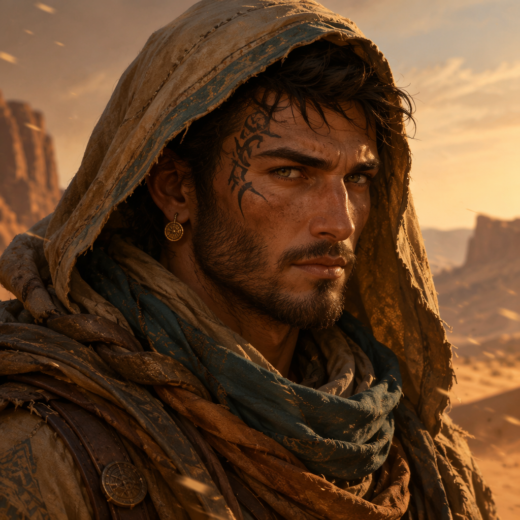 Example generated from “Desert Ranger Fantasy Avatar — API Models · CC BY 4.0”