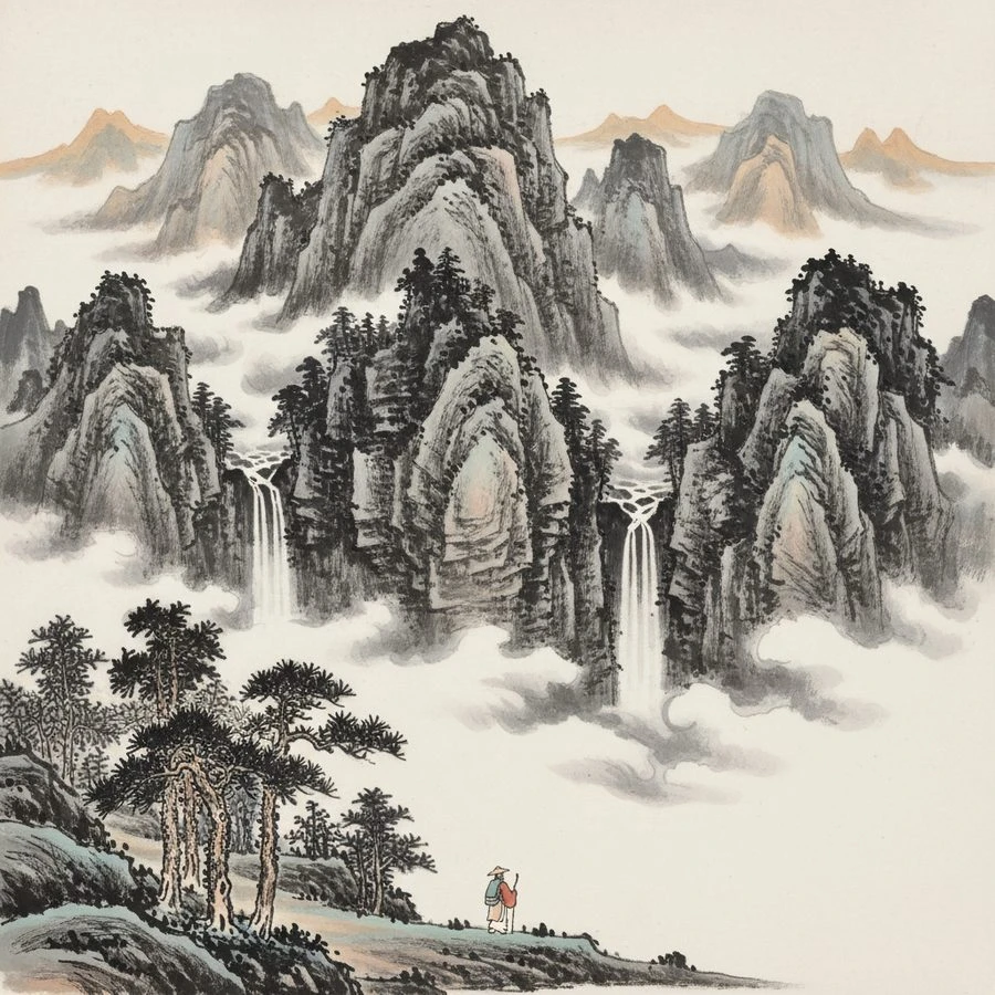 Chinese Shan Shui — bthnbdk · CC BY 4.0