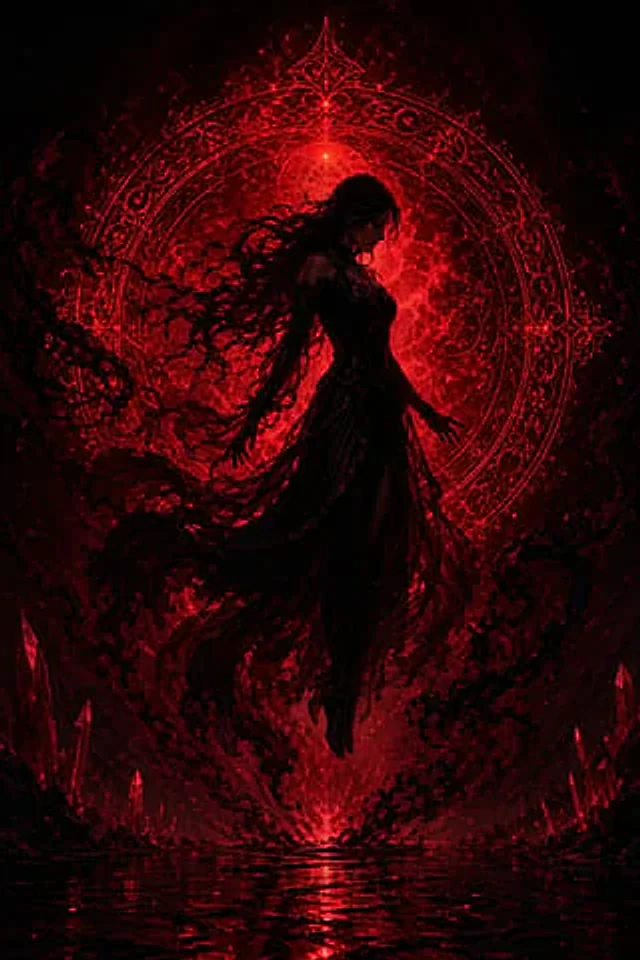Example generated from “Crimson Dark Sorceress Ritual”