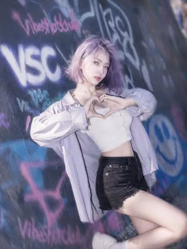 Example generated from “Urban Streetwear Portrait with Graffiti”