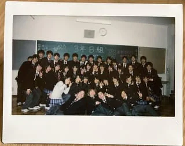 Example generated from “Polaroid of Japanese Class Graduation Photo”