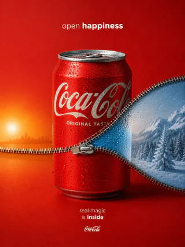 Example generated from “Coca-Cola Zipper Worlds Ad”