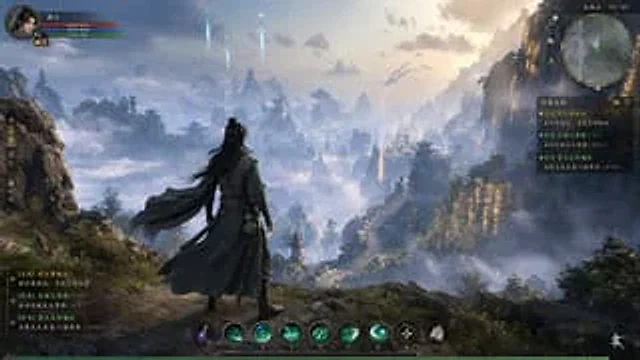 Example generated from “Ancient MMO Game Screenshot Prompt”