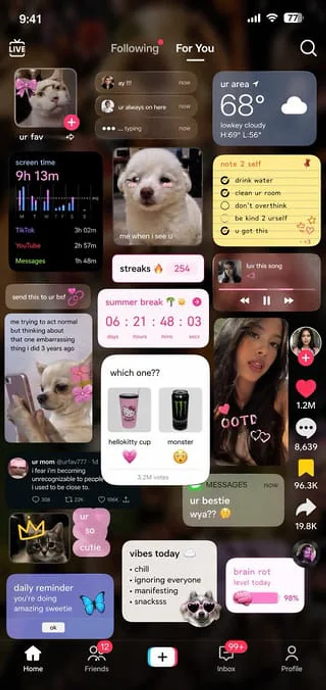 Example generated from “Zoomer UI Design Concept”