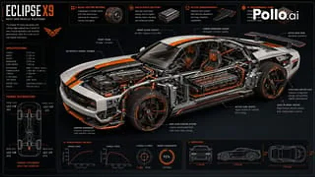 Example generated from “Futuristic Muscle Car Infographic”