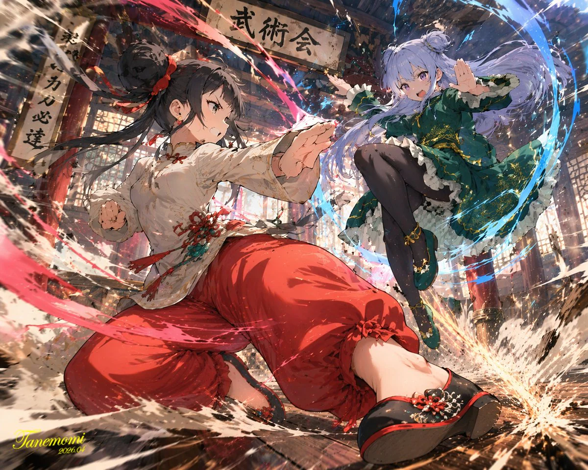 Example generated from “插画艺术风格创作”