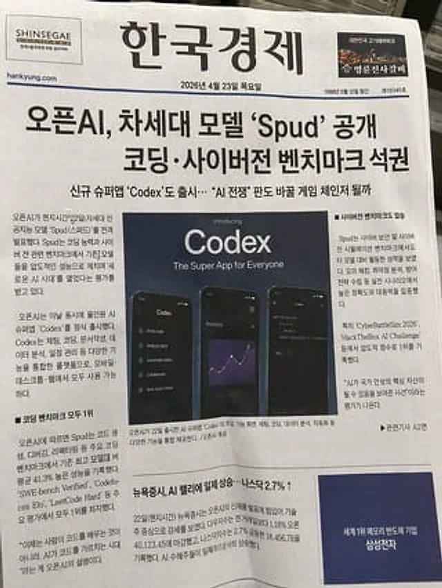 Example generated from “Photorealistic Korean Newspaper Front Page”