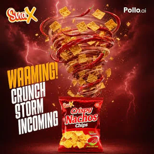 Example generated from “Spicy Nacho Tornado Ad”