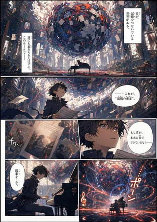 Example generated from “Memory Archive Manga Page”