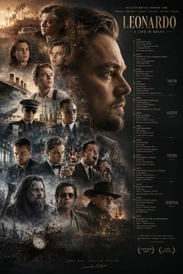 Example generated from “Mirrored Actor Retrospective Poster”