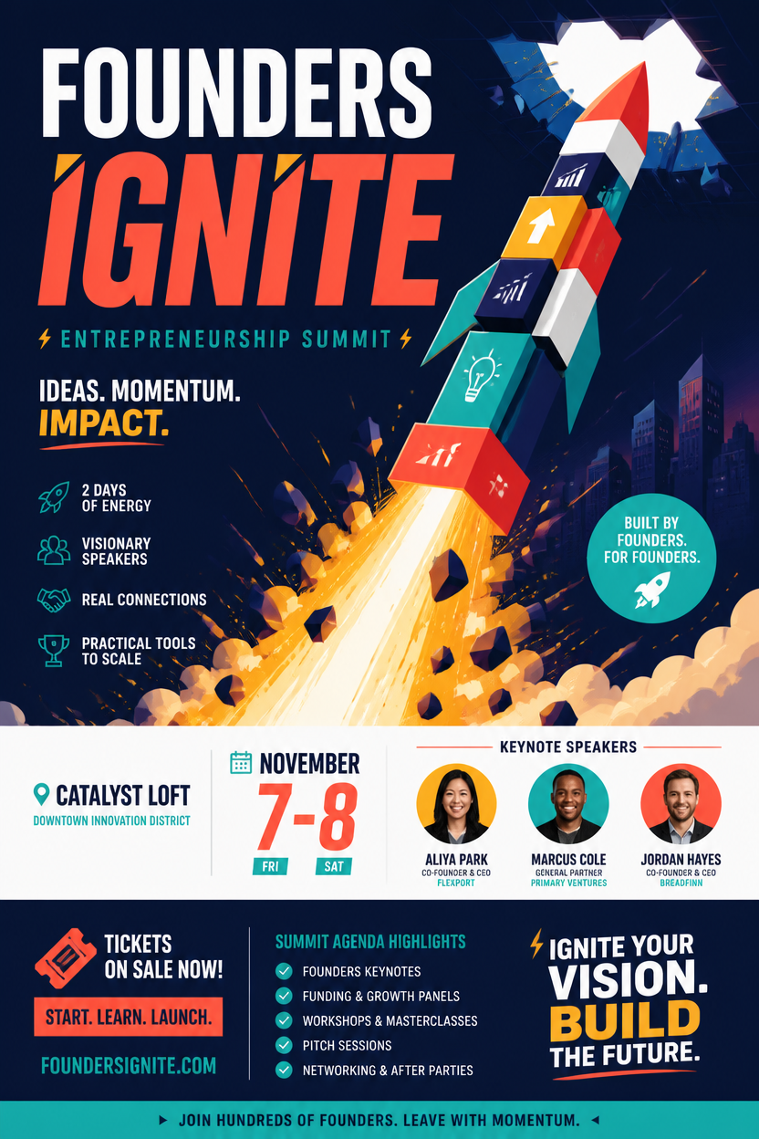 Example generated from “Design illustration · Founders Ignite Startup — API Models · CC BY 4.0”