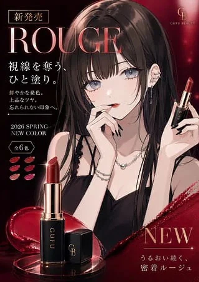 Example generated from “Luxury Lipstick Ad Transformation”
