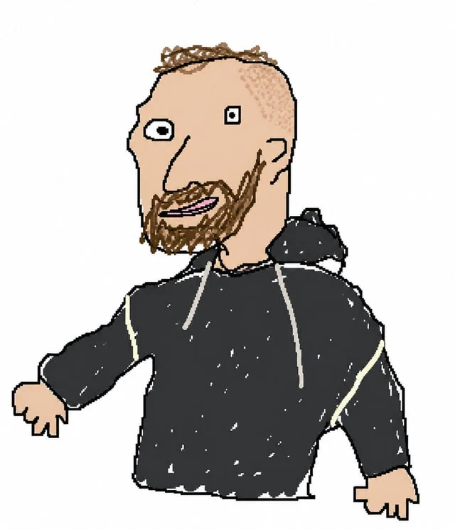 Example generated from “Clumsy MS Paint Style Redraw”