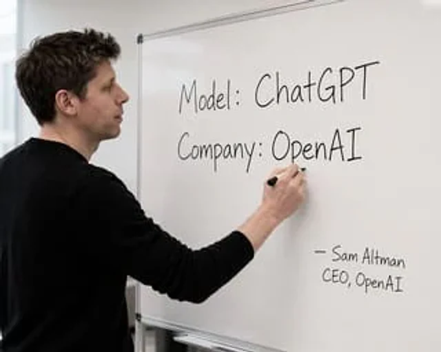Example generated from “Tech CEO Writing on Whiteboard”
