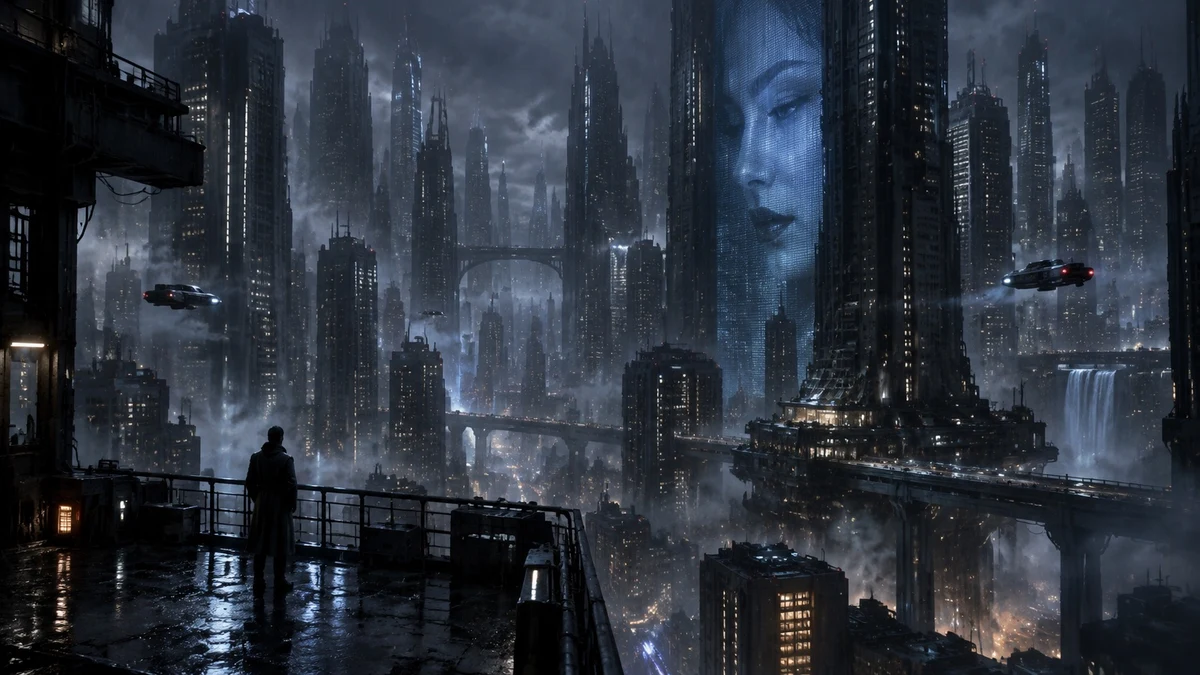 Example generated from “Restrained Cyberpunk City”