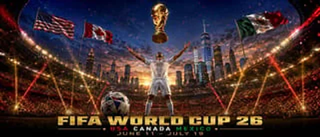 Example generated from “Cinematic World Cup 26 Stadium Poster”