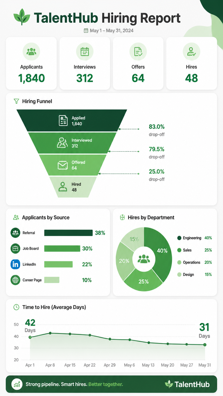 Example generated from “Design illustration · Recruitment Funnel Dashboard — API Models · CC BY 4.0”