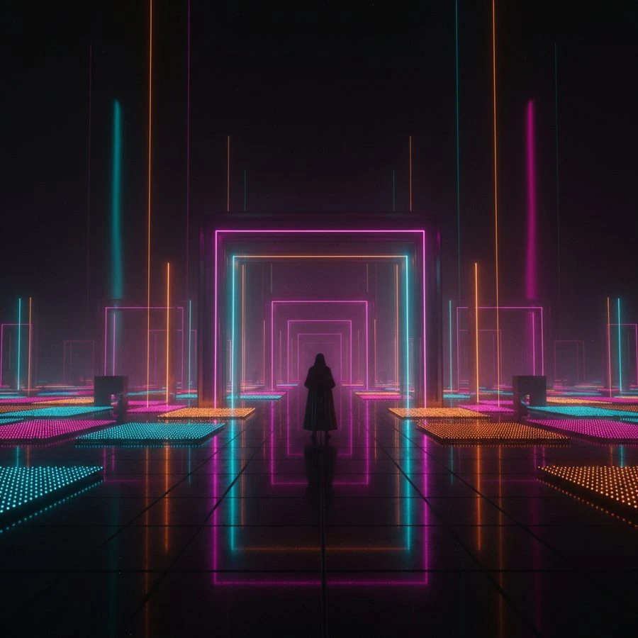 Light Art Installation — bthnbdk · CC BY 4.0