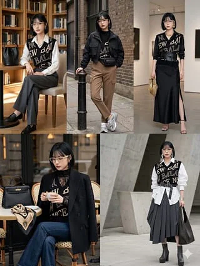 Example generated from “Five Ways to Style a Lettered Knit Top”