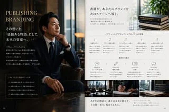 Example generated from “Luxury Publishing Branding Editorial Spread”
