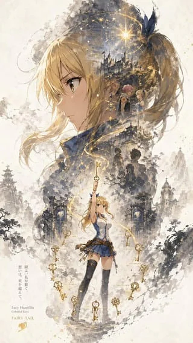 Example generated from “Double Exposure Character Poster Prompt”