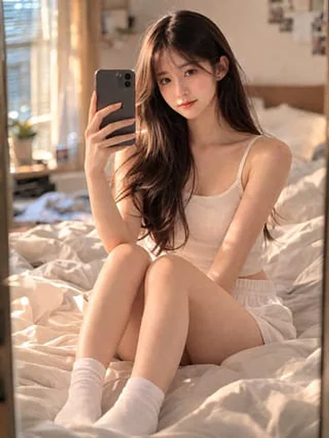 Example generated from “Mirror Selfie Bedroom Portrait”