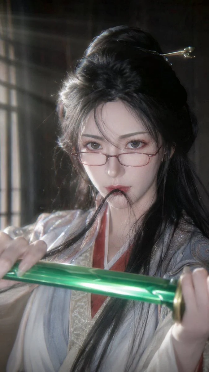 Example generated from “Cinematic Xianxia Swordswoman Portrait”
