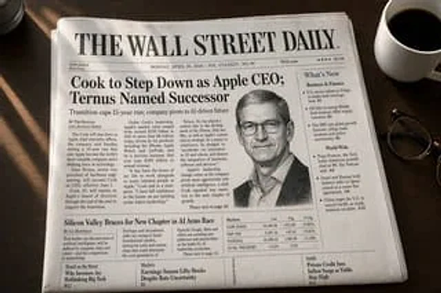 Example generated from “WSJ-Style Business Newspaper Front Page”