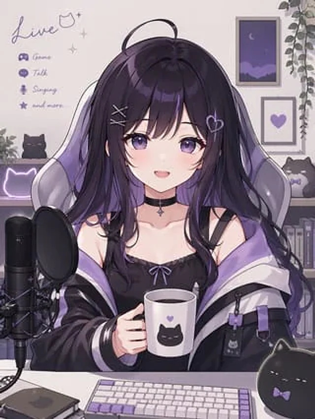 Example generated from “Personalized VTuber Avatar Prompt”